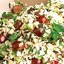 Плов из дикого риса с розмарином и красным виноградом