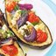 Фаршированные баклажаны с укропом и сыром фета