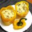 Перец фаршированный рисом и грибами