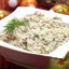 Салат с сайрой и рисом «Чайка»