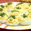 Фаршированные яйца с сыром