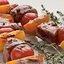 Шашлыки из свинины с абрикосами и помидорами