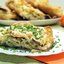 Запеканка из макарон с грибами