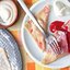 Вареники с вишней и апельсиновой цедрой