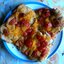 Треска с помидорами и апельсинами