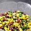Салат с фасолью и кукурузой