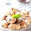 Новогоднее печенье с ананасами и вишней