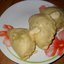 Творожные вареники с вишней