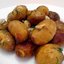 Молодой картофель с чесноком и укропом