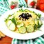 Салат со шпротами и сыром «Паутинка»