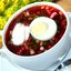 Борщ из маринованной свеклы
