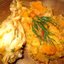Картошка с курицей тушеные в казане