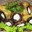 Баклажаны с творогом и чесноком