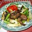 Соте из сморчков и спаржи с эстрагоном