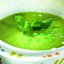 Суп из зеленого горошка с мятой