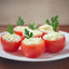 Помидоры с сыром и чесноком