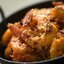Креветки в апельсиновой глазури и кунжуте
