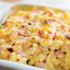 Макаронная запеканка с ветчиной и сыром