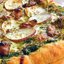 Быстрая пицца с картофелем и соусом песто