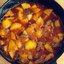 Тушеное мясо с картошкой