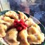 Вареники с малиновой начинкой