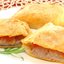 Слоеные пирожки с мясом и помидорами