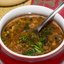 Бараньи ребрышки с фасолью и зеленью