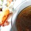 Салат с карамелизованными грушами и рокфором