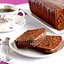 Кофейный кекс с корично-сметанным соусом