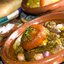 Тажин из баранины с инжиром, грецкими орехами, имбирем и корицей
