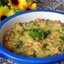 Пельмени, запеченные в сметане с ветчиной и сыром