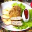 Куриные котлеты с яблоками