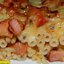 Запеканка из макарон с колбасой и сыром