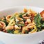 Салат с пастой и фасолью