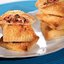 Пирожки с луком, сыром и ветчиной