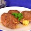 Свиные отбивные "Кармашки" с сыром и яблоками