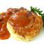 Постные картофельные зразы с капустой