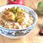 Рисовая каша с карамельными яблоками