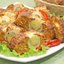 Рулет из курицы с овощами и яйцами