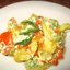 Кабачки с помидорами и яйцом