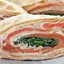 Рулетики с копченым лососем