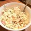 Нежный салат с крабом, яйцами и проростками