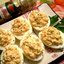 Яйца фаршированные морковью по-корейски