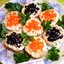 Закуска сырная с икрой