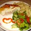 Запеченное куриное филе под сырной корочкой