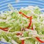 Салат из капусты с горчицей, хреном и табаско