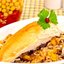 Курица, фаршированная рисом и сухофруктами