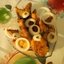 Жаренная скумбрия с корицей