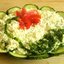 Салат с сыром слоями