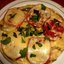 Пита с овощами и сыром
